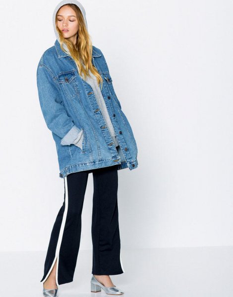 Chaqueta vaquera oversize pull and bear Clearance