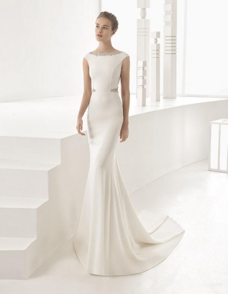 rosa clará vestidos de novia 2017, colección delicada [fotos
