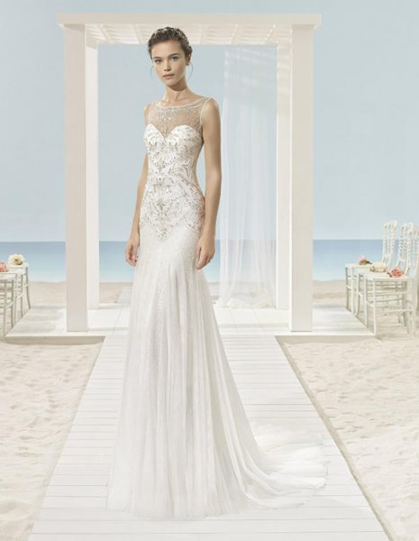 vestidos de novia aire barcelona 2017, colección para una boda en la