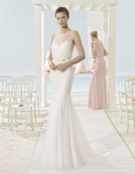 vestidos de novia aire barcelona 2017, colección para una boda en la
