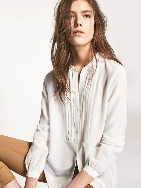 massimo dutti mujer camisas blancas