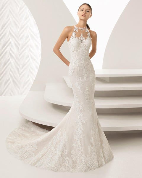 rosa clará vestidos de novia 2018, colección llena de elegancia