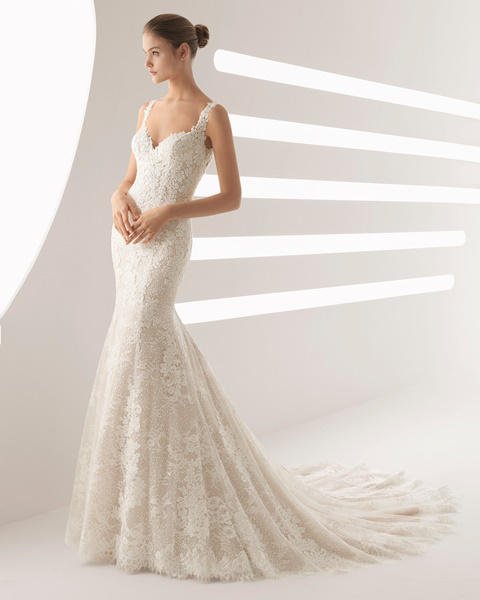 rosa clará vestidos de novia 2018, colección llena de elegancia