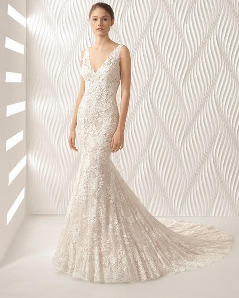 rosa clará vestidos de novia 2018, colección llena de elegancia
