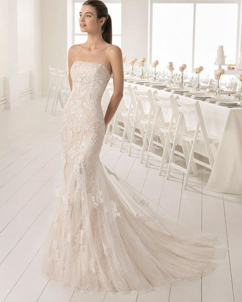 vestidos de novia aire barcelona 2018, una romántica colección