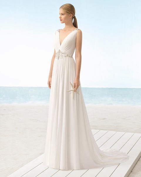 vestidos de novia aire barcelona beach wedding 2018, ¡enamórate