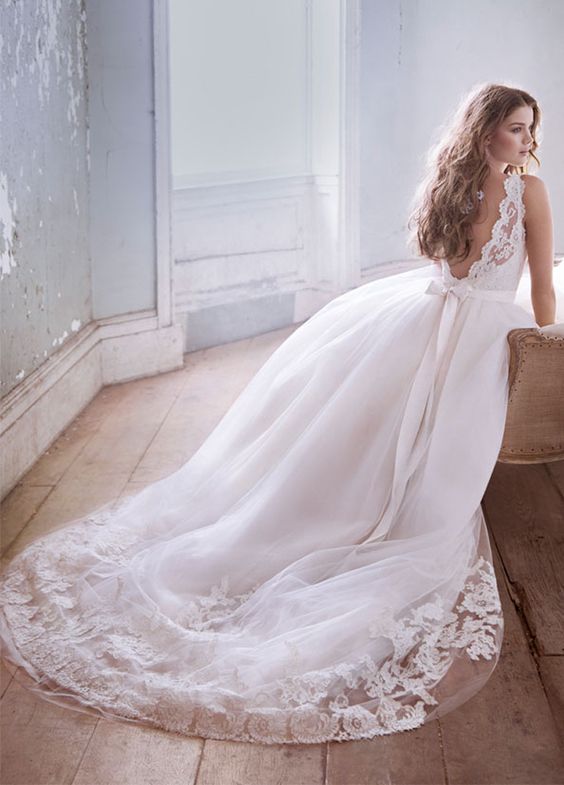 vestidos de novia de cuento de hadas: ¡comienza a soñar! [fotos