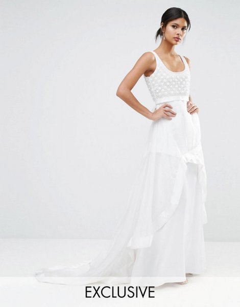 vestidos de novia low cost 2017, con estilo sin arruinarte [fotos