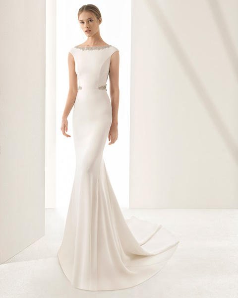 vestidos de novia rosa clará couture 2018, colección de alta costura