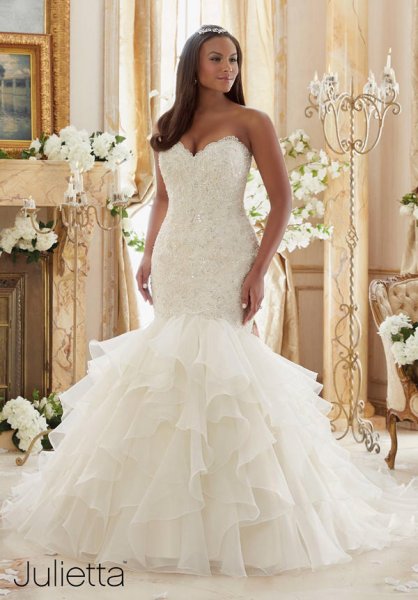 vestidos de novia tallas grandes 2016: los más favorecedores [fotos