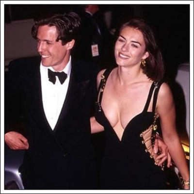 Famosos infieles: Hugh Grant a Elizabeth Hurley