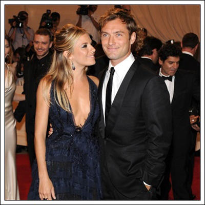 Famosos infieles: Jude Law a Sienna Miller