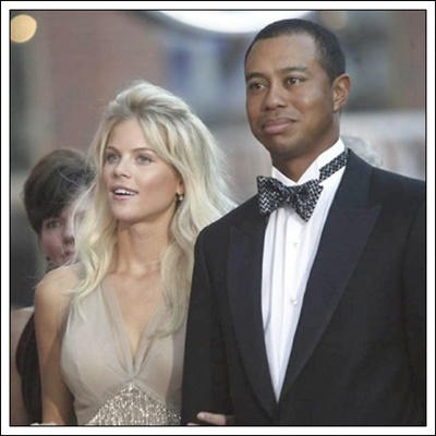 Famosos infieles: Tiger Woods a Elin Nordegren