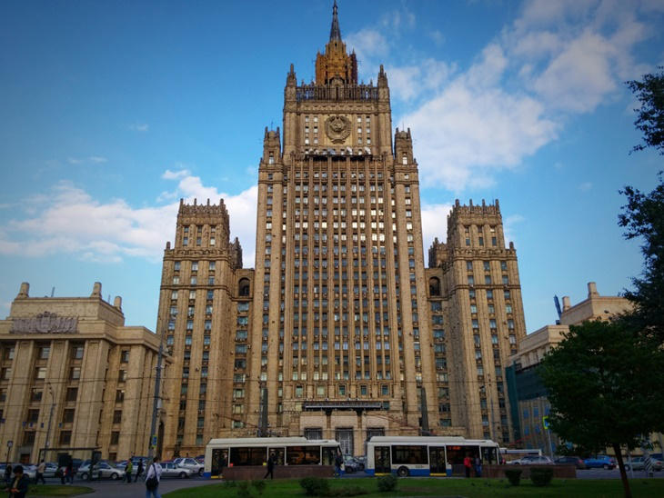 Caminando por Moscú: Ministerio de Asuntos Exteriores