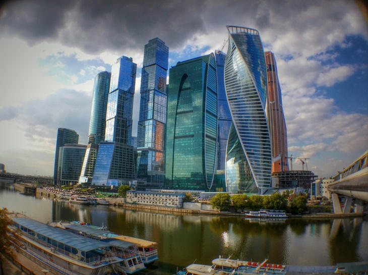 Caminando por Moscú: Centro Internacional de Negocios