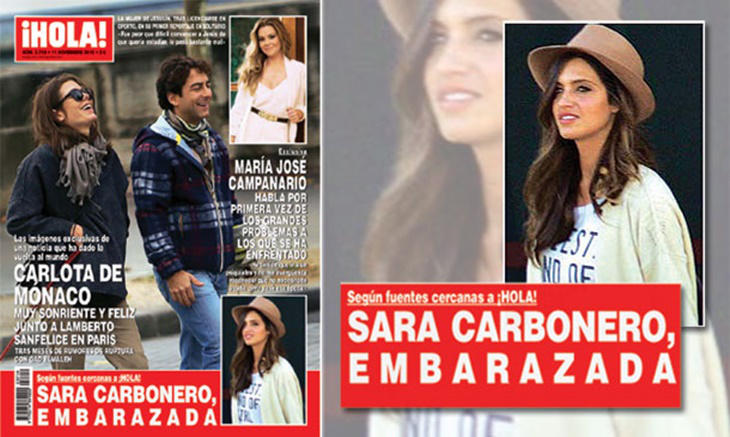 Sara Carbonero portada revista ¡Hola!
