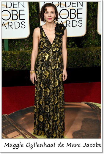 Globos de Oro 2016: Las 5 peor vestidas Maggie Gyllenhaal