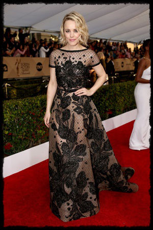 SAG Awards 2016: las 5 mejor vestidas Rachel McAdams