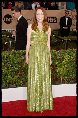 SAG Awards 2016: las 5 peor vestidas Julianne Moore