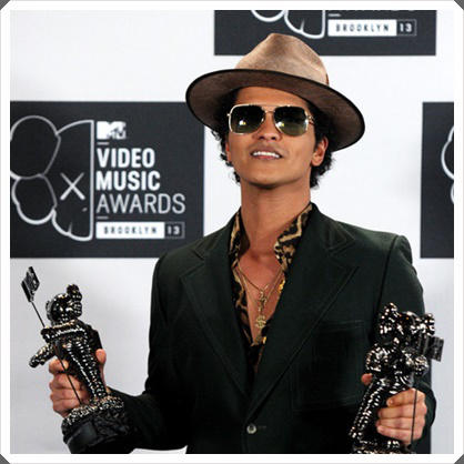 Nombres de famosos: Bruno Mars