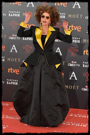 Goya 2016: Las 5 peor vestidas Victoria Abril