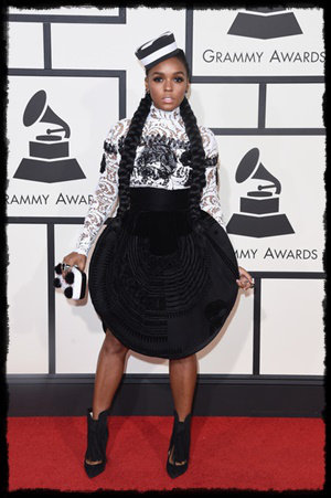 GRAMMYs 2016: Las 5 peor vestidas Janelle Monae
