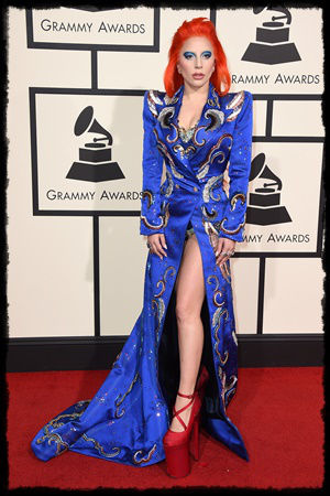 GRAMMYs 2016: Las 5 peor vestidas Lady Gaga