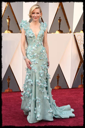 Oscar 2016: las 5 mejor vestidas Cate Blanchett de Armani