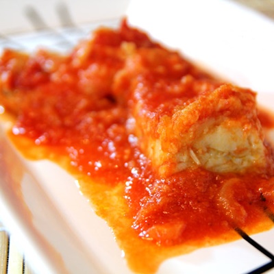 Bacalao con tomate
