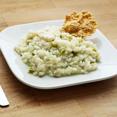 Risotto de bacalao