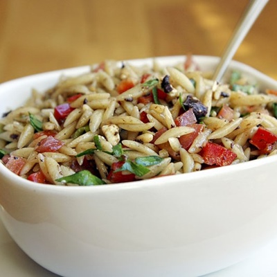 Ensalada de pasta integral