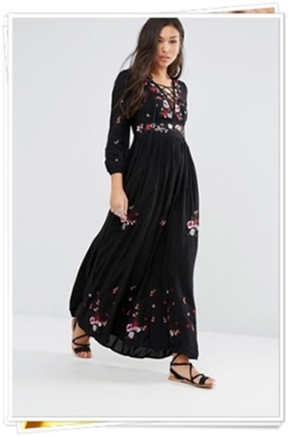 10 vestidos boho para el otoño 2016: ASOS Boohoo