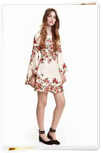 10 vestidos boho para el otoño 2016: H&M