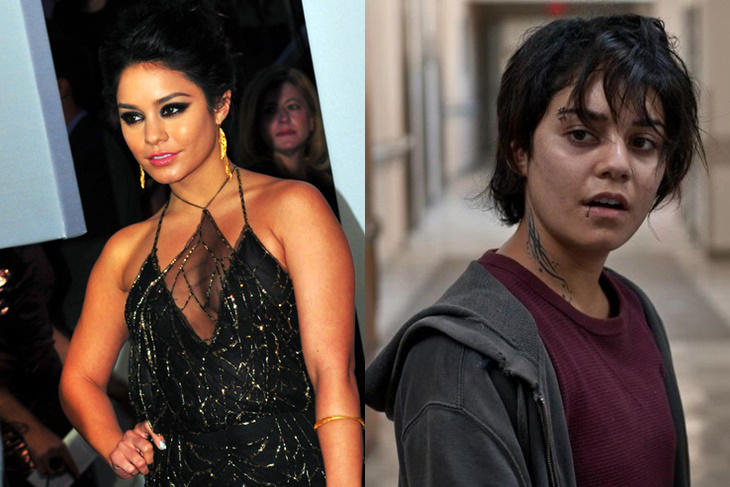 6 actrices famosas que cambiaron radicalmente para una película: Vanessa Hudgens