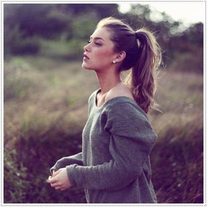 Caída del pelo en otoño en mujeres: coletas