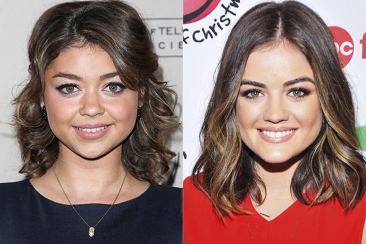 10 parecidos razonables entre famosos: Sarah Hyland y Lucy Hale