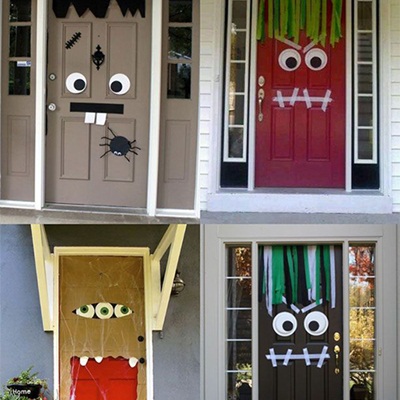 Puerta de entrada de Halloween