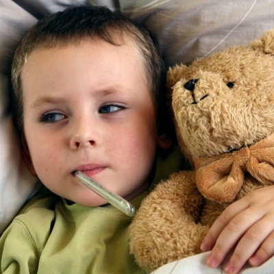 La gripe no tiene nada que ver con las defensas del niño