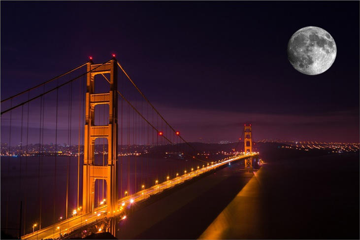 Los 10 lugares del mundo más compartidos en Instagram: Golden State Bridge