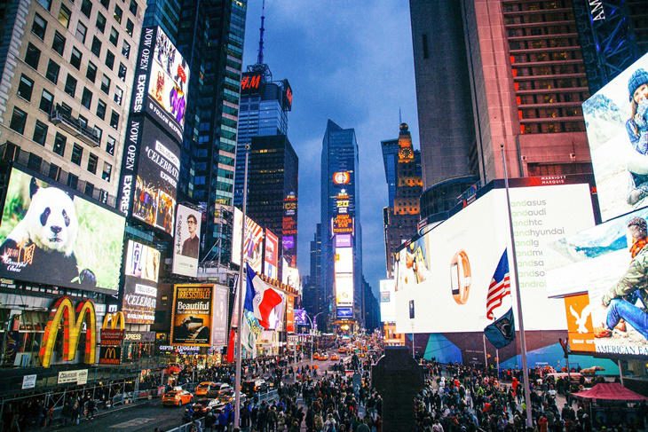 Los 10 lugares del mundo más compartidos en Instagram: Times Square