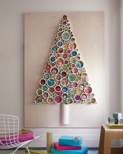 Árbol con cartón