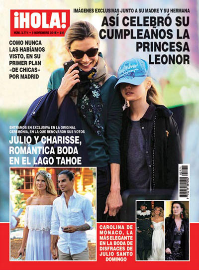 Princesa Leonor en la portada ¡Hola!