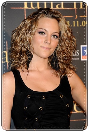 Edurne, sus mejores cambios de look: rizado