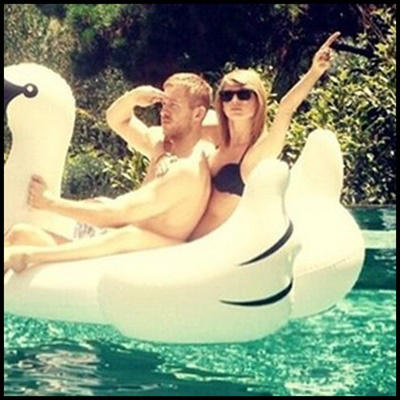 Las rupturas de famosos más sonadas del 2016: Taylor Swift y Calvin Harris