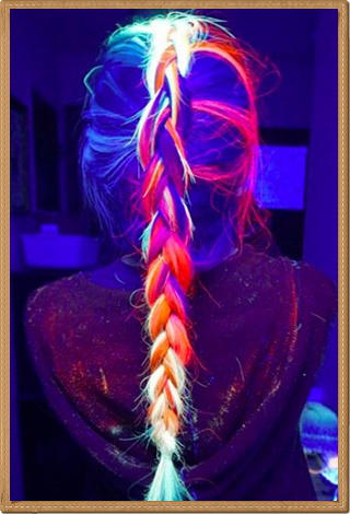 Color de pelo 2017 tendencias originales: neon hair