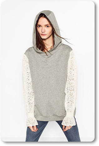 Rebajas Zara 2017: sudadera