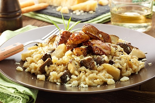 Risotto de boletus