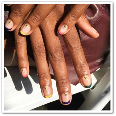 Tendencias uñas 2017: nueva manicura francesa