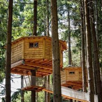 Una cabaña en los árboles