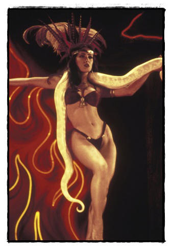 Los bikinis más famosos de la historia del cine: Salma Hayek